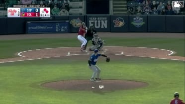 Zebby Matthews In play, run(s) to Max Clark