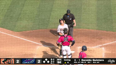 David McCabe matches a career high two-homer game
