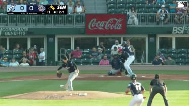 Keaton Anthony singles on a fly ball to right fielder George Valera. Dylan Moore scores. Felix Reyes to 2nd.