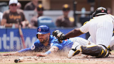 Michael Conforto avoids tag, scores on groundout