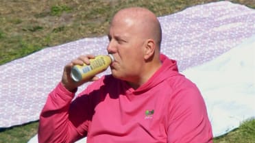 Tom McCarthy enjoys Spring Training from the crowd