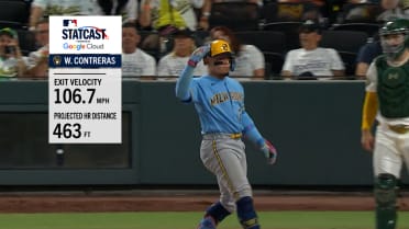 William' Contreras' 463-foot, 106.7 mph home run