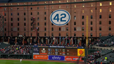 The Orioles booth discusses Jackie Robinson's legacy
