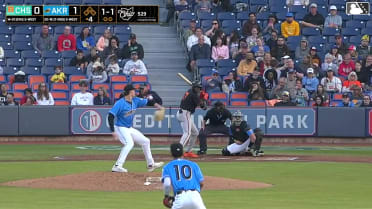 Thomas Sosa homers (3) on a fly ball to right center field.