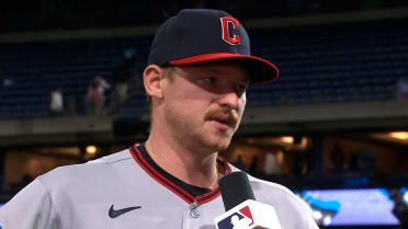 Kyle Manzardo on his homer to break up scoreless tie