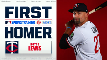 Royce Lewis' first spring homer