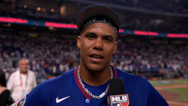 Juan Soto on having fun, energy from the crowd