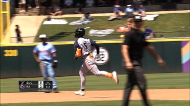 Brice Matthews' first multihomer game this season