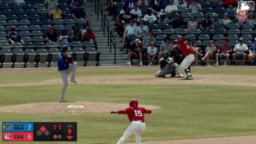 Alfredo Duno singles on a ground ball to center fielder Josiah Ragsdale. Johnny Ascanio scores.