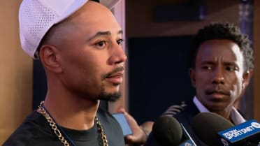 Mookie Betts on Braves pitching, bouncing back