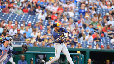 Blake Perkins' first homer of the year (1)