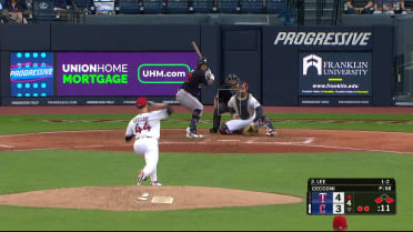 Slade Cecconi In play, run(s) to Brooks Lee
