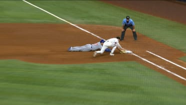 Eric Wagaman turns unassisted double play