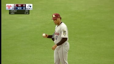 Leandro Lopez logs a season-best 10 strikeouts 