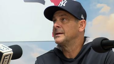 Aaron Boone on Cam Schlittler, Yankees' offense