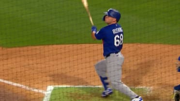 Dalton Rushing's solo homer