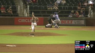 Ariel Armas homers (7) on a fly ball to left center field. Kane Kepley scores.