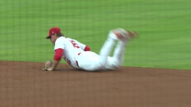 Nolan Gorman's diving stop