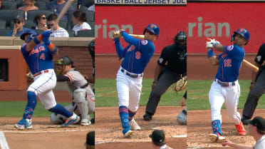 Mets hit three solo homers in 3rd