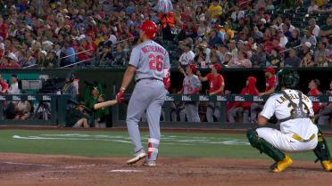 HR de 2 carreras de JJ Wetherholt 
