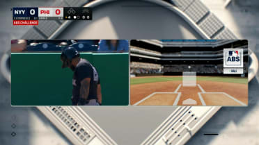 Strike 1 call overturned after ABS challenge