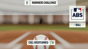 Strike 1 overturned after ABS challenge