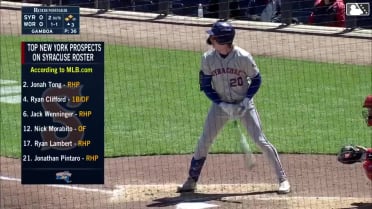 Ryan Clifford belts his fourth homer of the season