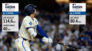 Shohei Ohtani's 114.6 mph home run