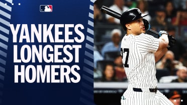 Yankees' longest homers of 2025