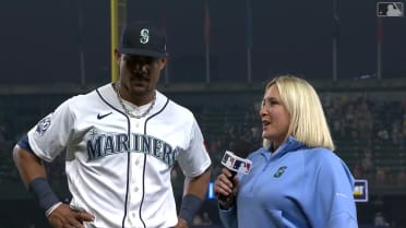 Julio Rodríguez on his home run, Mariners' defense