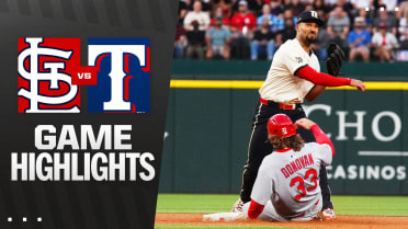 Cardinals vs. Rangers Highlights