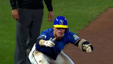 Luke Keaschall's two-run triple