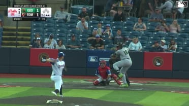 Murf Gray homers (11) on a fly ball to left center field.