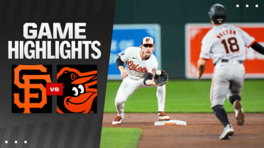 Giants vs. Orioles Highlights