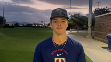 Jacob Johnson on his outing in Arizona Fall League 