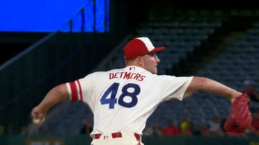 Reid Detmers K's Jeff McNeil 