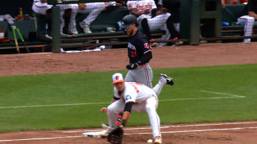 DaShawn Keirsey Jr. safe at first after review