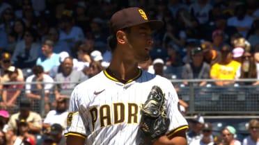 Yu Darvish commits a pitch-clock violation
