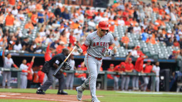 Mike Trout's two-run home run (11)