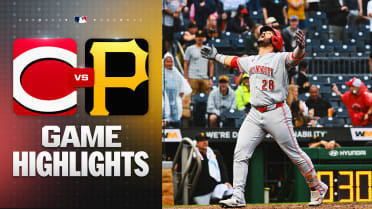 Eugenio Suarez's three-run homer lifts Reds