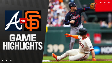Braves vs. Giants Highlights