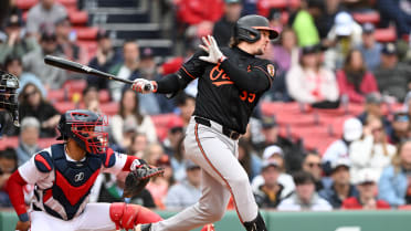 Adley Rutschman's 103.8 mph double