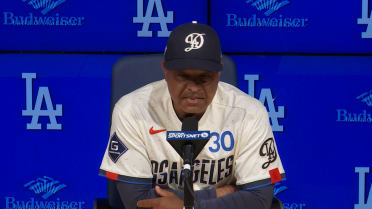 Dave Roberts: 'He's a heck of a ball player'