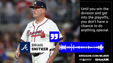 Brian Snitker on his mindset during the postseason