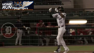Cris Rodriguez's first Single-A home run