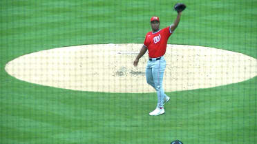 Josiah Gray strikes out three