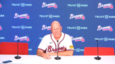 Brian Snitker discusses the Braves' 7-0 win