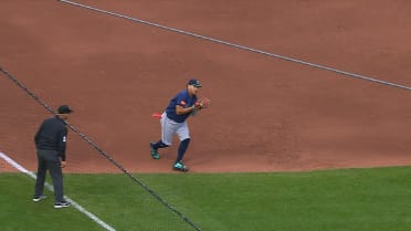 Josh Naylor's circus catch