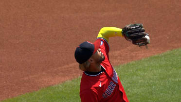 Gabriel Arias' nice snow cone catch