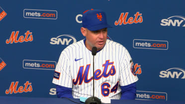 Carlos Mendoza discusses Mets' 14-2 loss